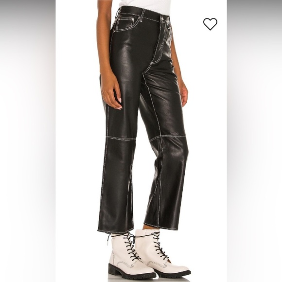 Free People We The Free The It Factor Vegan Leather Pants - Picture 1 of 15